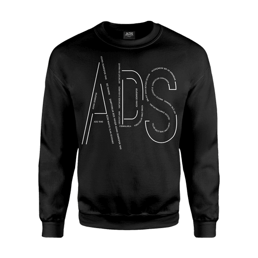 ADS Marş Sweatshirt - Siyah