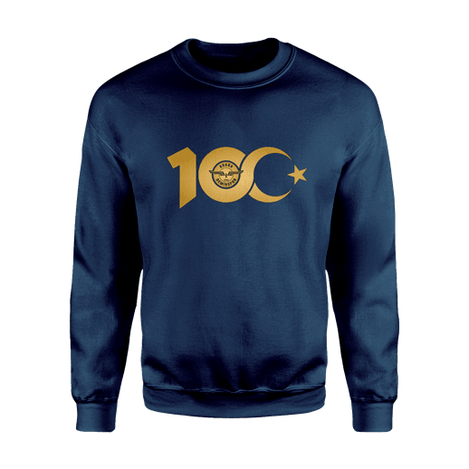 Gold 100. Yıl Sweatshirt - Lacivert