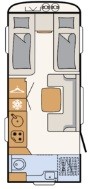 DETHLEFFS Nomad 520 ELT Karavan Yatağınıza Tam Uyumlu Lastikli Çarşaf ve Yastık Kılıfı