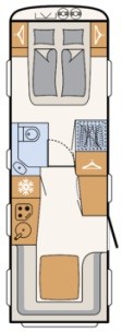DETHLEFFS Nomad 760 DR Karavan Yatağınıza Tam Uyumlu Lastikli Çarşaf ve Yastık Kılıfı