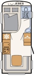 DETHLEFFS Camper 470 FR Karavan Yatağınıza Tam Uyumlu Lastikli Çarşaf ve Yastık Kılıfı