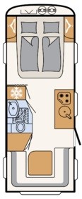 DETHLEFFS Nomad 530 DR Karavan Yatağınıza Tam Uyumlu Lastikli Çarşaf ve Yastık Kılıfı