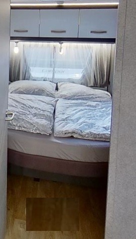 DETHLEFFS Beduin Scandinavia –550 RD Karavan Yatağınıza Tam Uyumlu Lastikli Çarşaf ve Yastık Kılıfı