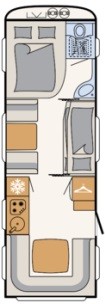 DETHLEFFS Nomad 730 FKR  Karavan Yatağınıza Tam Uyumlu Lastikli Çarşaf ve Yastık Kılıfı