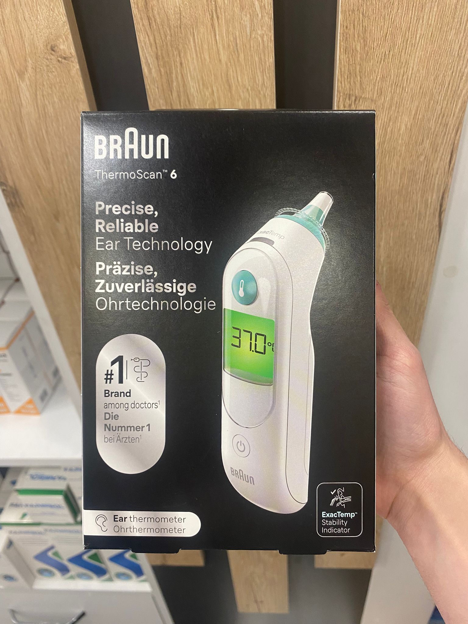 B-Braun ThermoScan 6 Kulaktan Ateş Ölçer -IRT6515