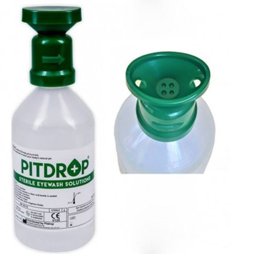 Göz Duşu Solüsyonu Pitdrop 500 ml - Toz İçin 