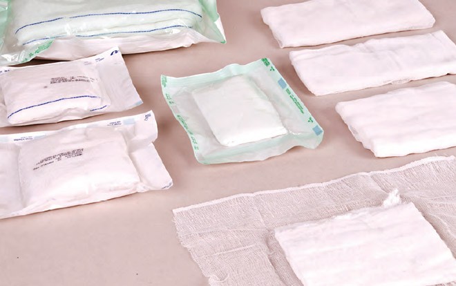 Pamuklu Ped - Pamuk İçerikli Gaz Tampon