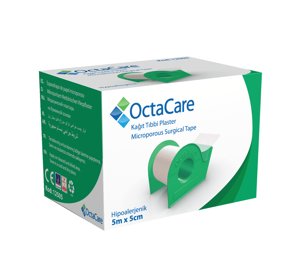 Octacare Tıbbi Kağıt Flaster - 5m x 5 cm