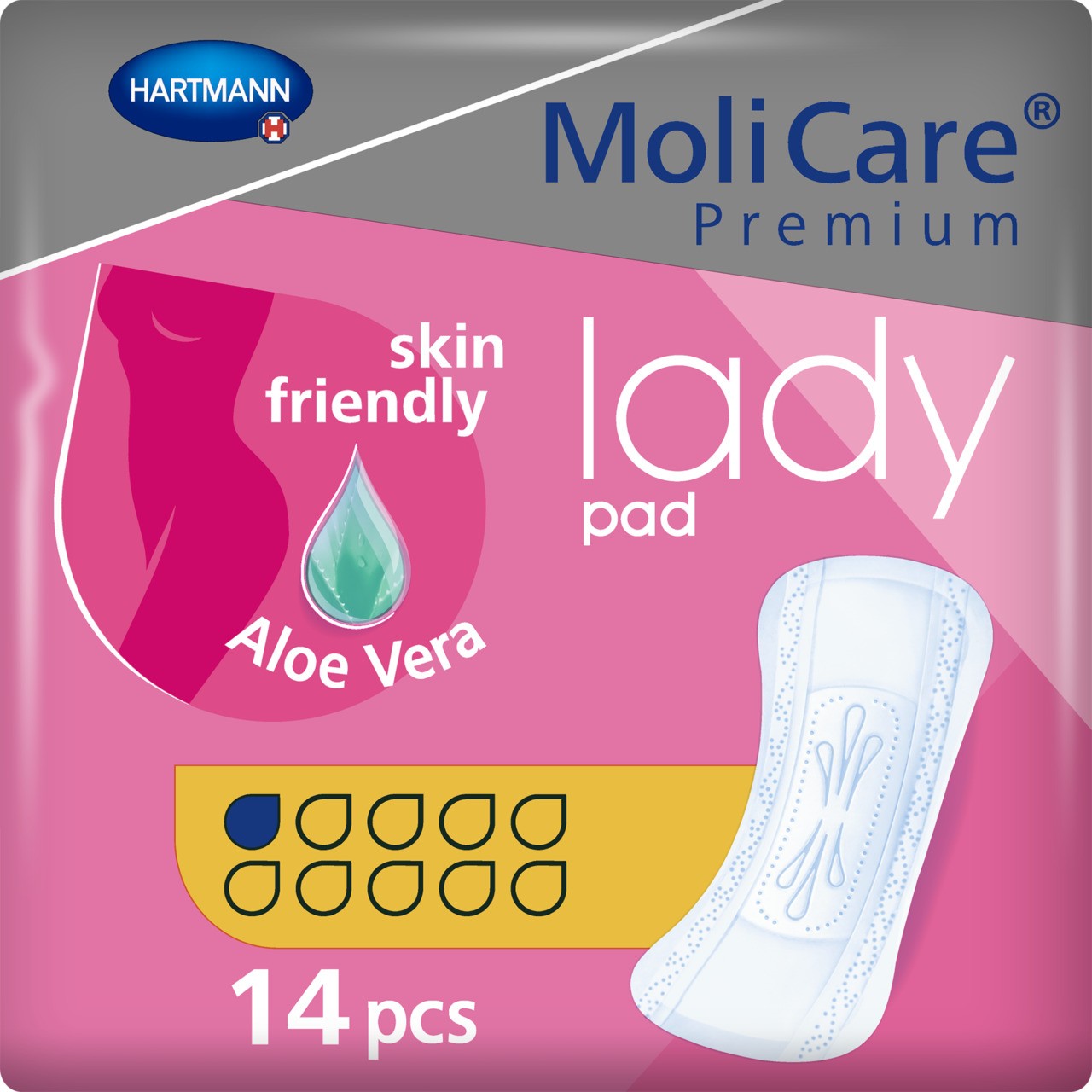 MoliCare Premium Lady Pad - Mesane Pedi  - Pad 1