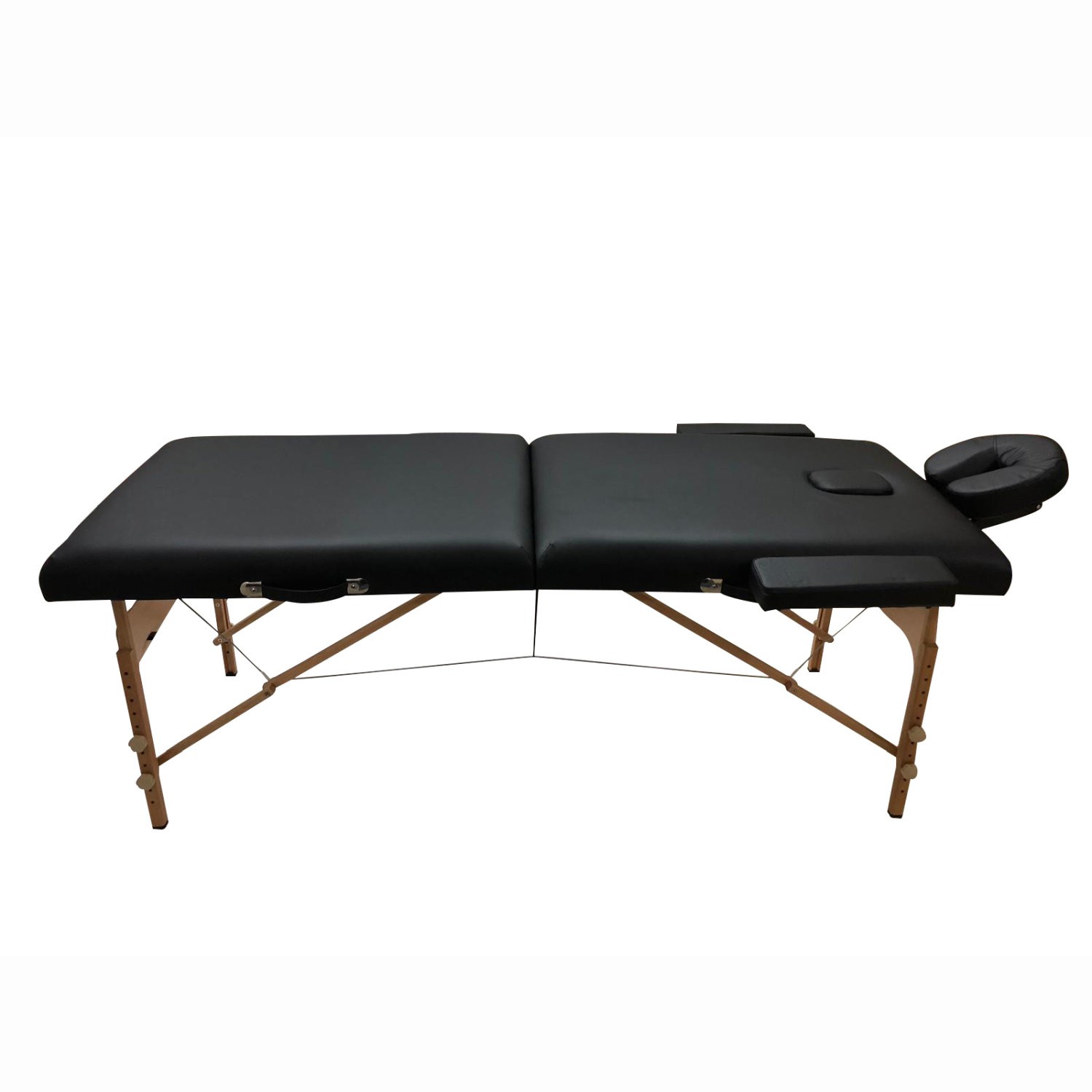 Comfort Plus Ahşap Katlanır Masaj Masası İthal 201 - 201-Siyah
