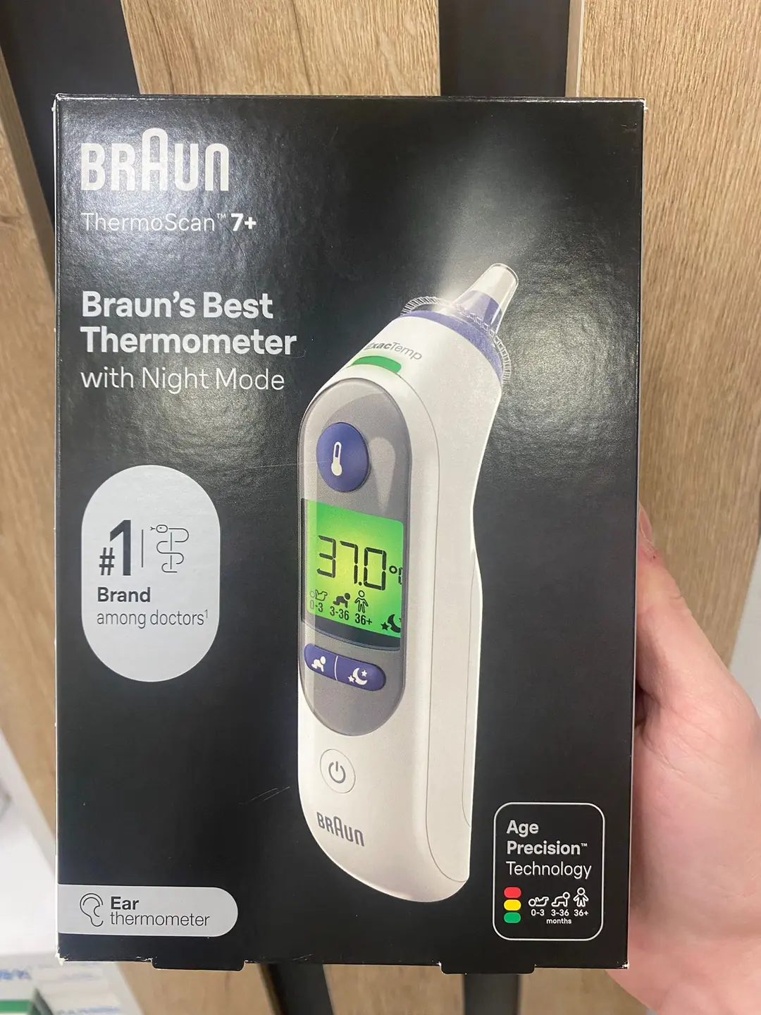 B-Braun ThermoScan 7 Plus Kulaktan Ateş Ölçer -IRT6525