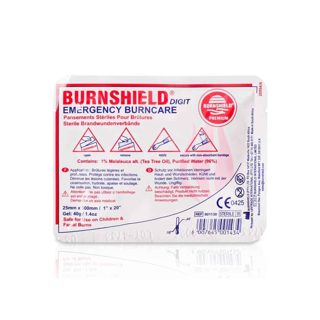 Burnshield Yanık Örtüleri Hdrojel  - 25 mm x 500 mm 40 g jel