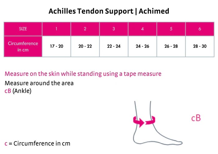 Aşil Tendon Desteği | Achimed