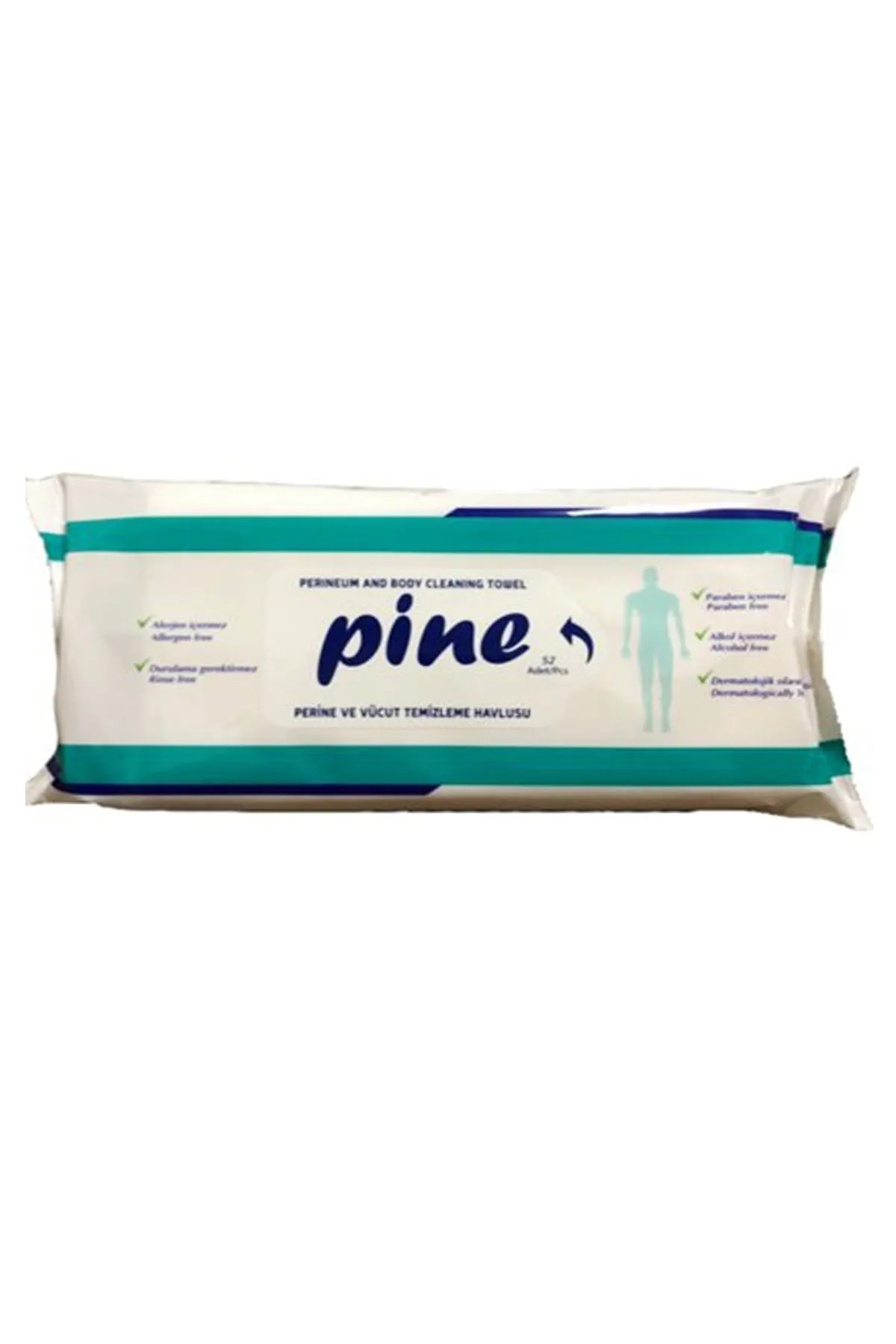 Pine Perine Bölgesi Temizleme Havlusu 50 ' li
