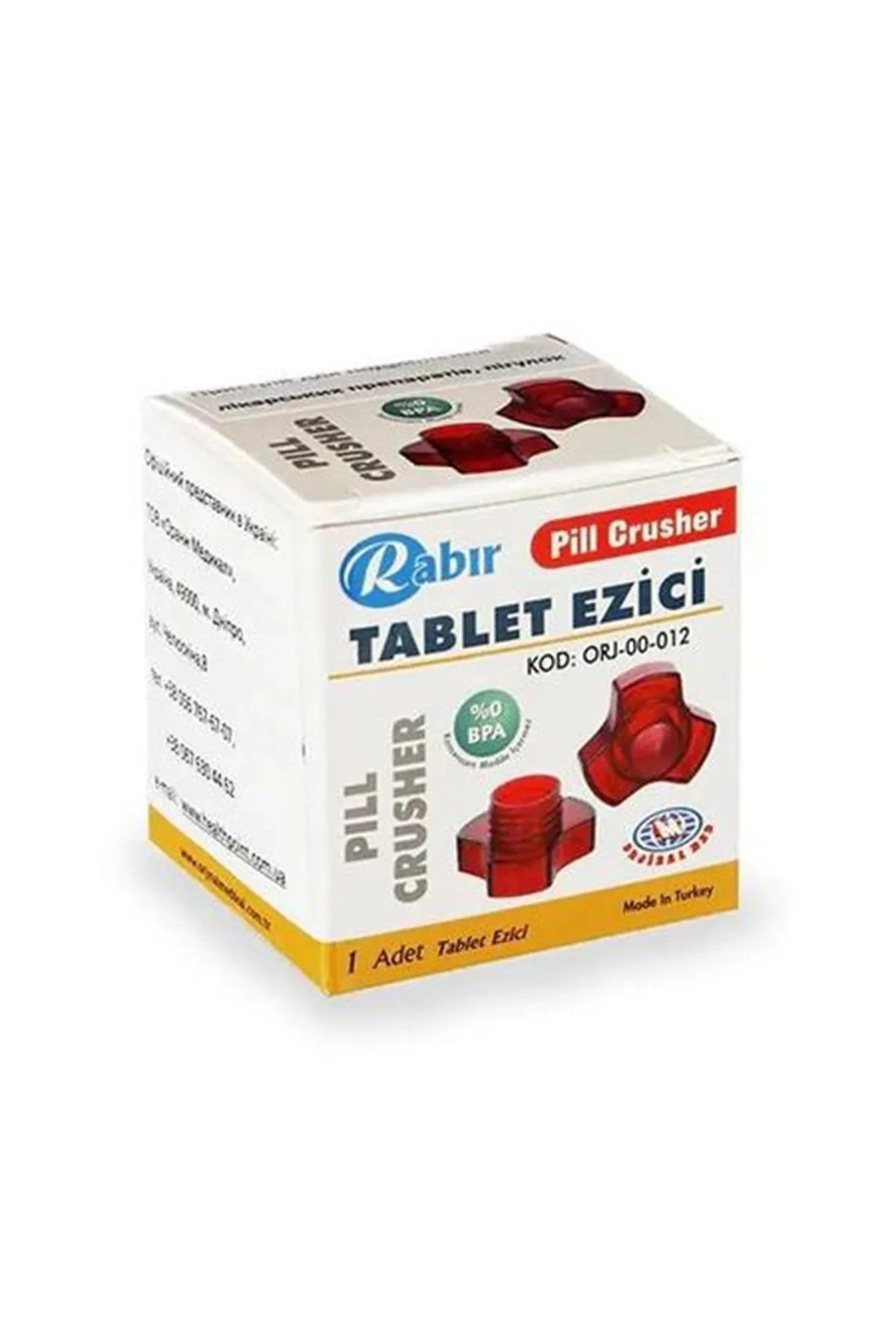 İlaç Kesici Alet - Tablet Kesici - Hap Kırıcı