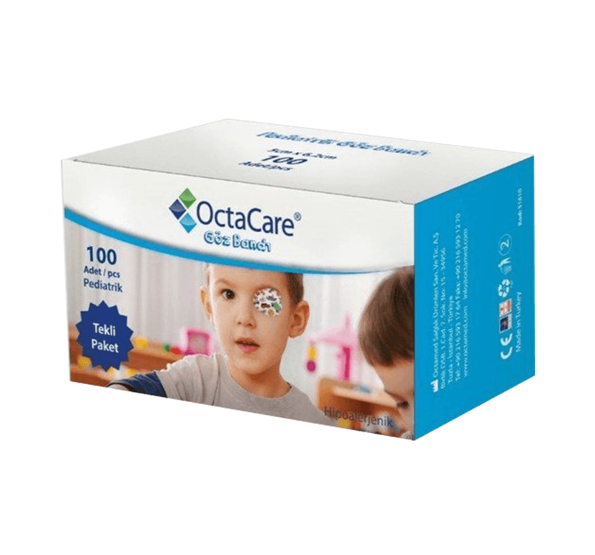 OctaCare Pediatrik Göz Pedi - 51610	5 cm x 6,2 cm	100 Adet