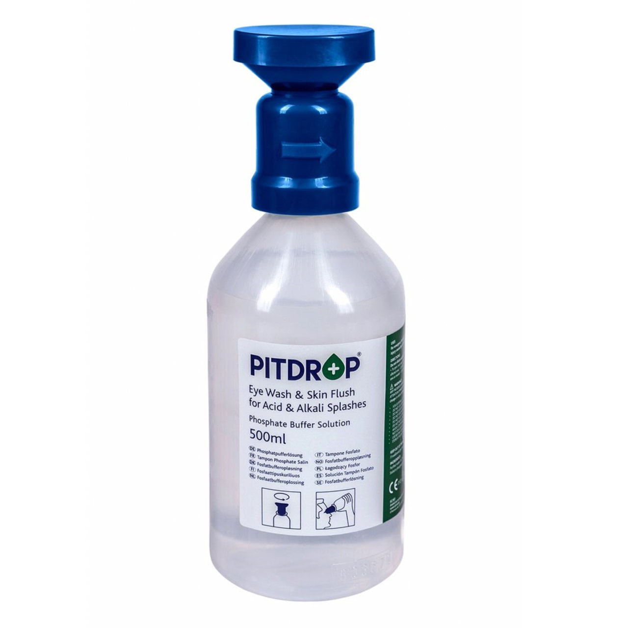 Göz Duşu Solüsyonu 500 ml Pitdrop - Kimyasal İçin