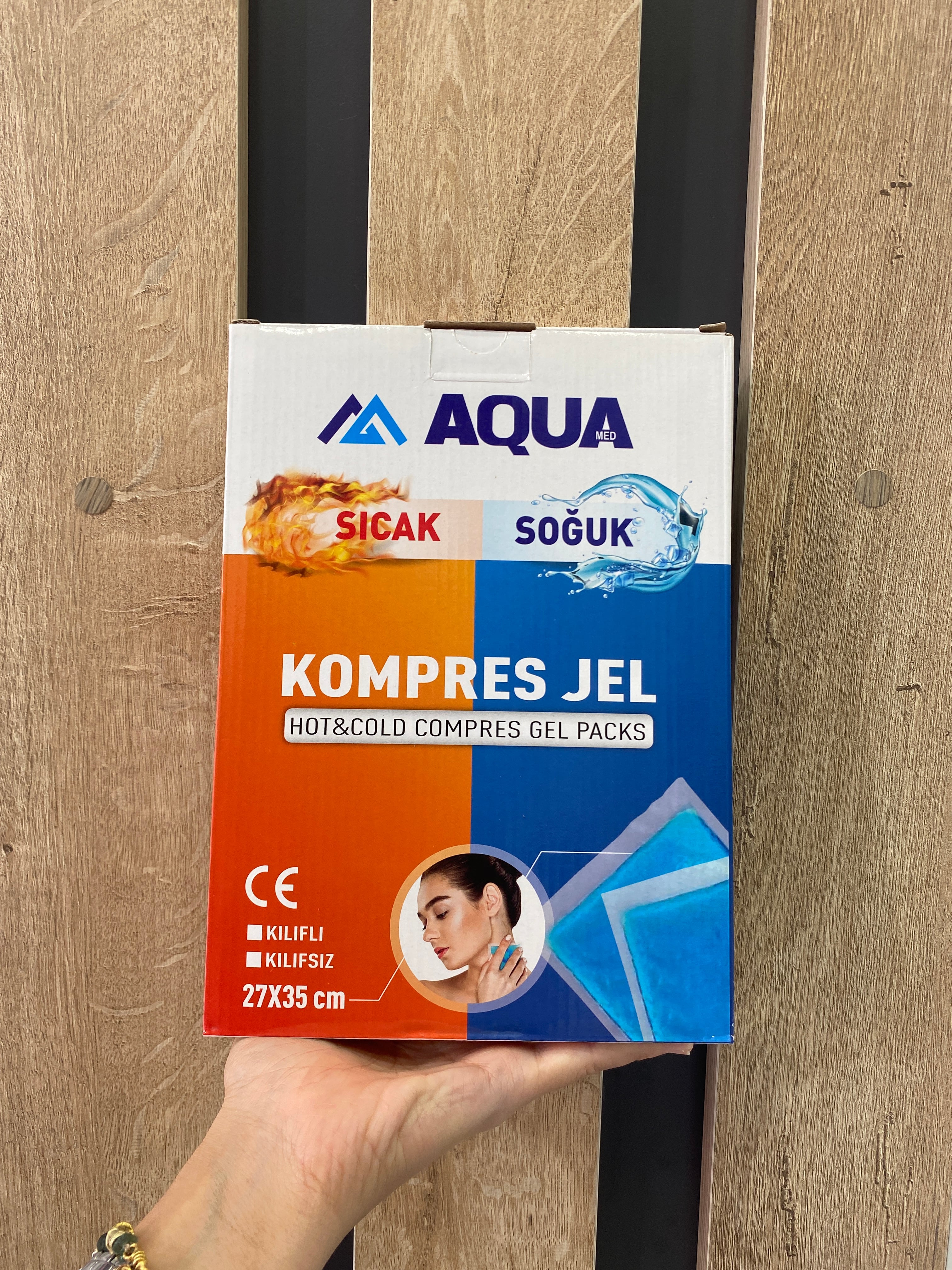 Termojel - Soğuk Sıcak Jel Kompres - 26 cm x 35 cm