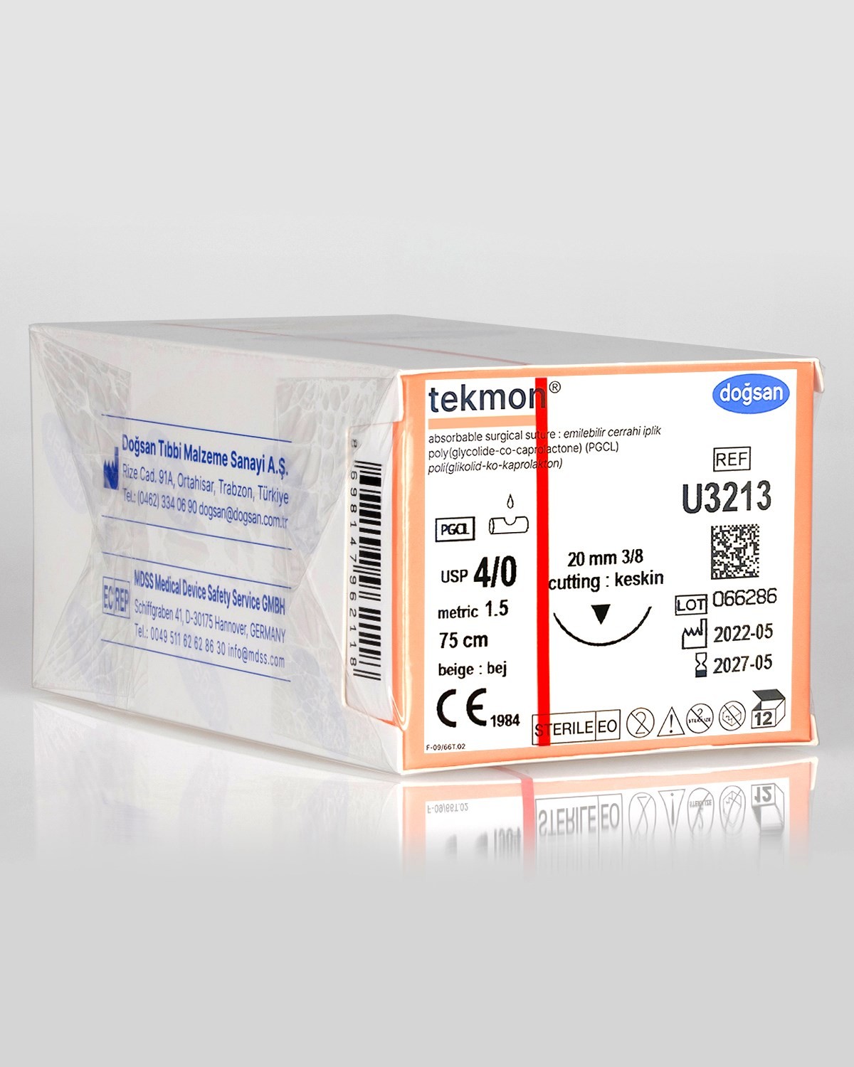 Tekmon 4/0 26 mm Keskin Bej - 8698147931381 - 12 li kutu