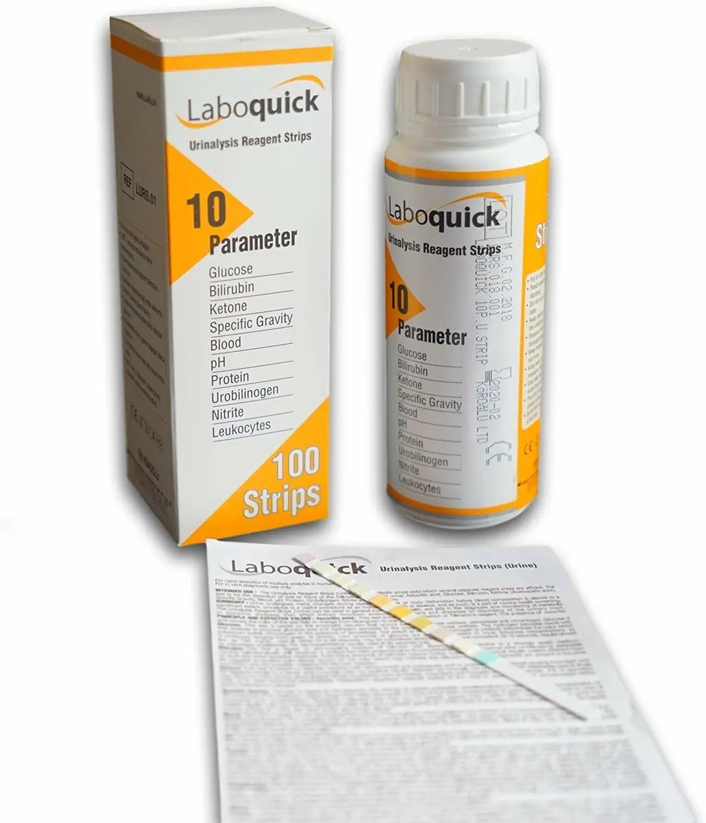 Laboquick İdrar Stribi 10 Parametreli - Orjinal Ürün