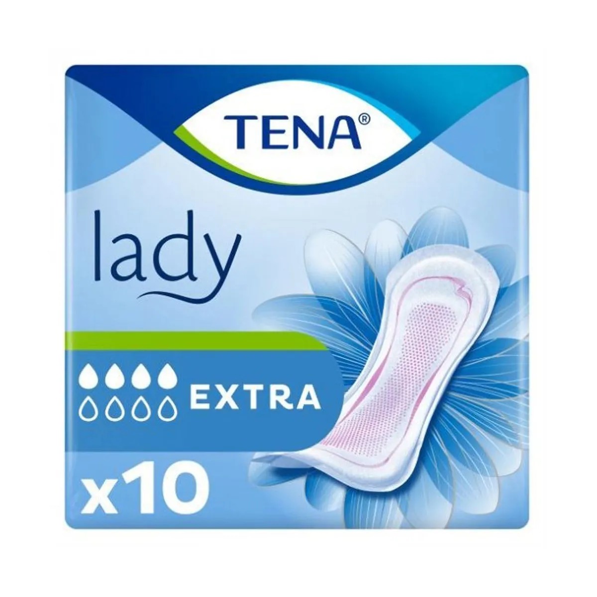 Tena Lady Extra Mesena Pedi (Damla Toplayıcı) 10 lu Paket