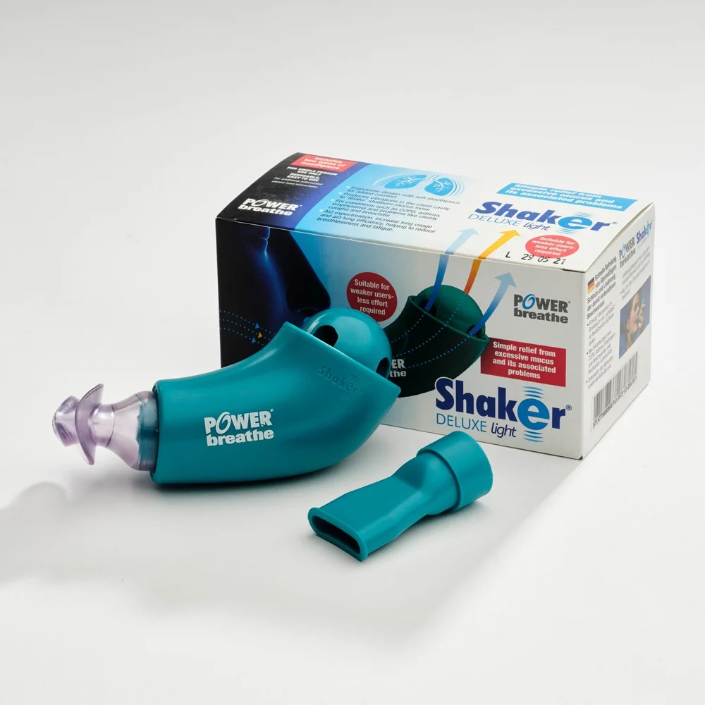 Shaker Deluxe Light Solunum Fizyoterapi ve Mukus Temizleme Cihazı