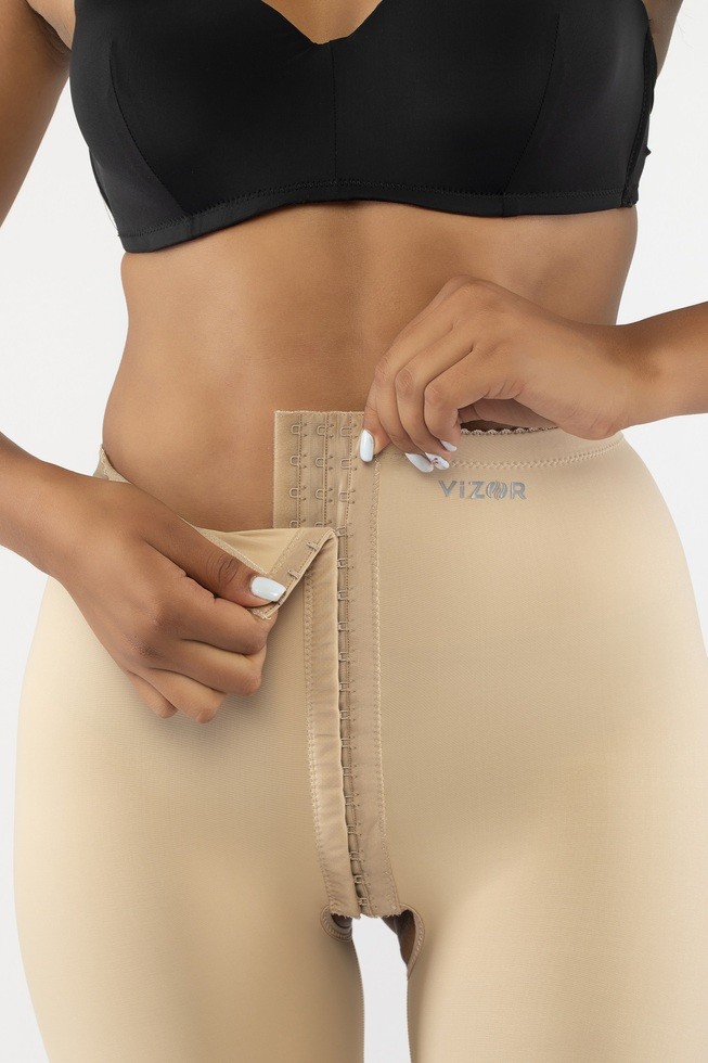 Karın-Alt Bacak-Üst Bacak Post Op Liposuction Korsesi Ten Code 1871