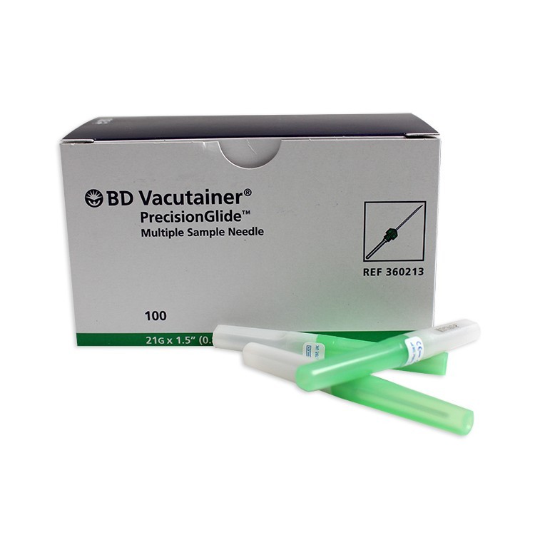 Bd Vacutainer Kan Alma İğnesi 21 G x 1.5 (360213) 100 lü Yeşil