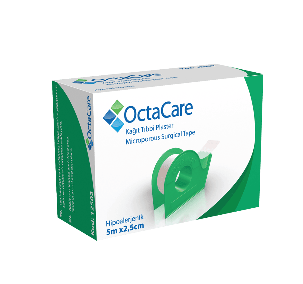 Octacare Tıbbi Kağıt Flaster - 5m x 2.5 cm