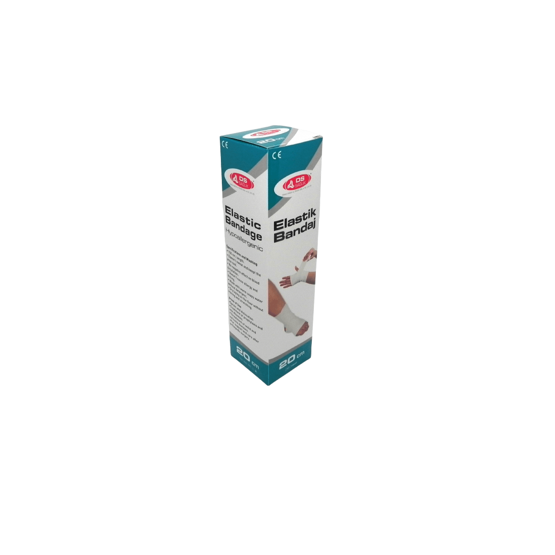 Elastik Bandaj - Burkulma ve Eklem Ağrıları Tedavisi 1,5 metre - 20 cm