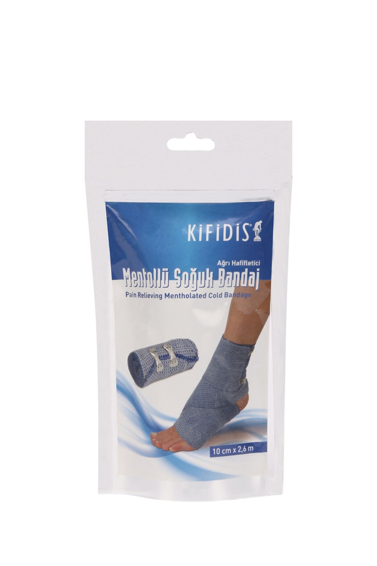 Ağrı Hafifletici Mentollü Soğuk Bandaj (10cmx2,6m) STD