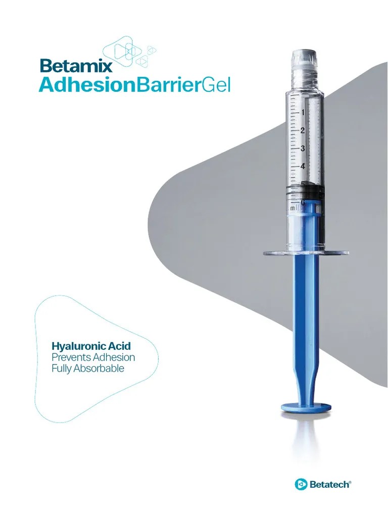 Betamix Adezyon Bariyer Jel 5 mg - Adhesion Barrier Gel 7,5ML-ABG075