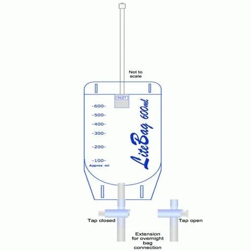Drenaj Torbası Nefrostomi Torbası 500/0601 Lite Bag