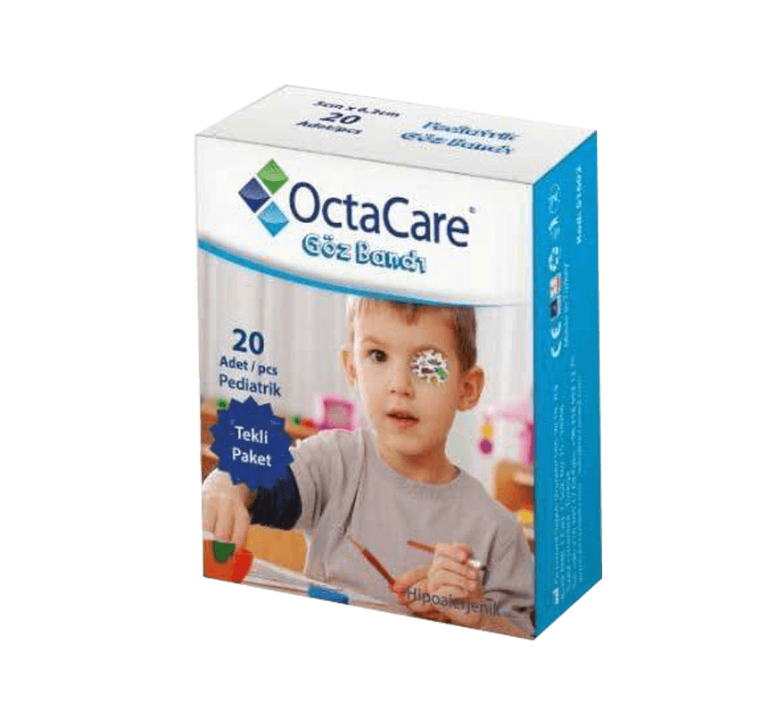 OctaCare Pediatrik Göz Pedi - 51602	5 cm x 6,2 cm	20 Adet