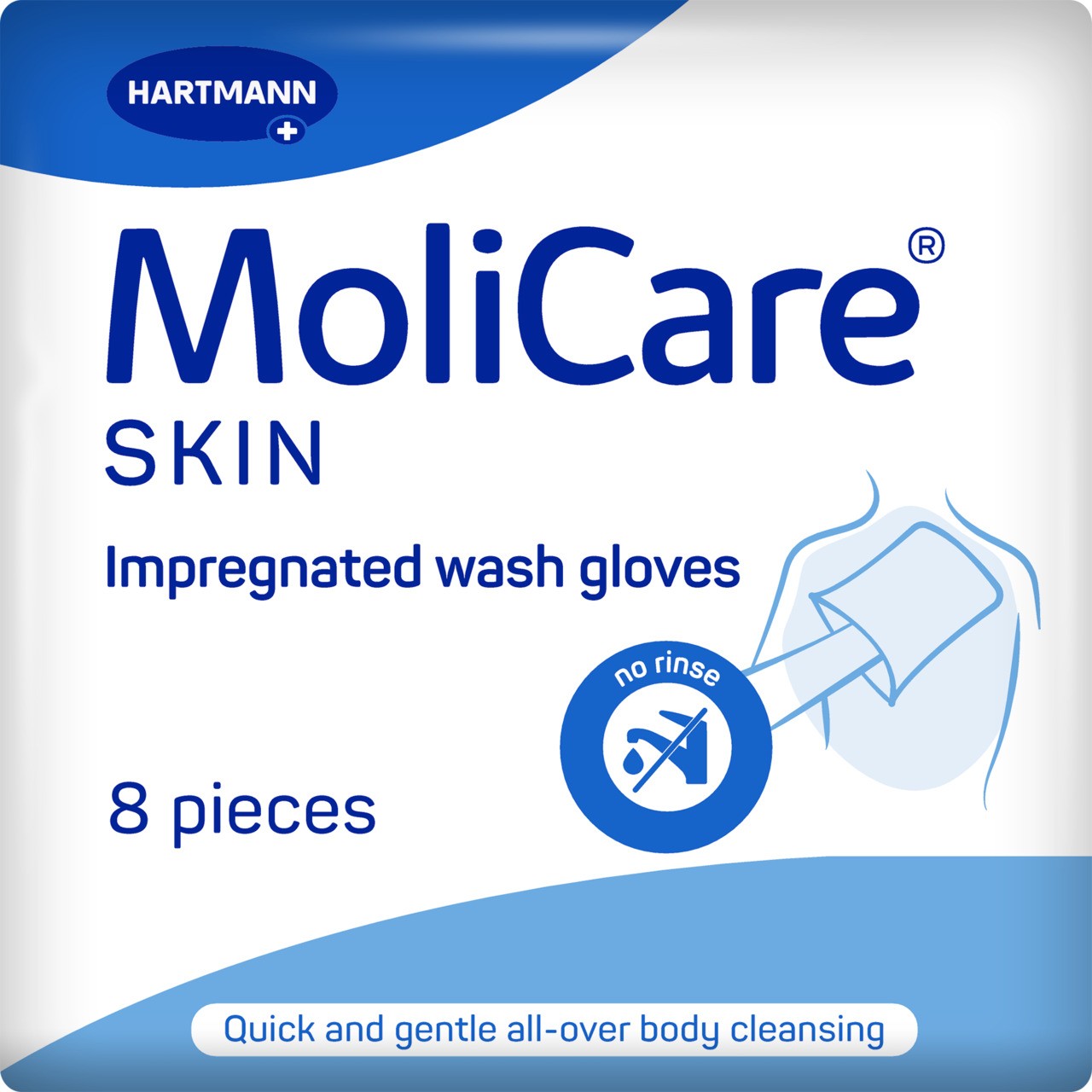 Skin Susuz Yıkama Eldiveni 8 li İçerik 995074