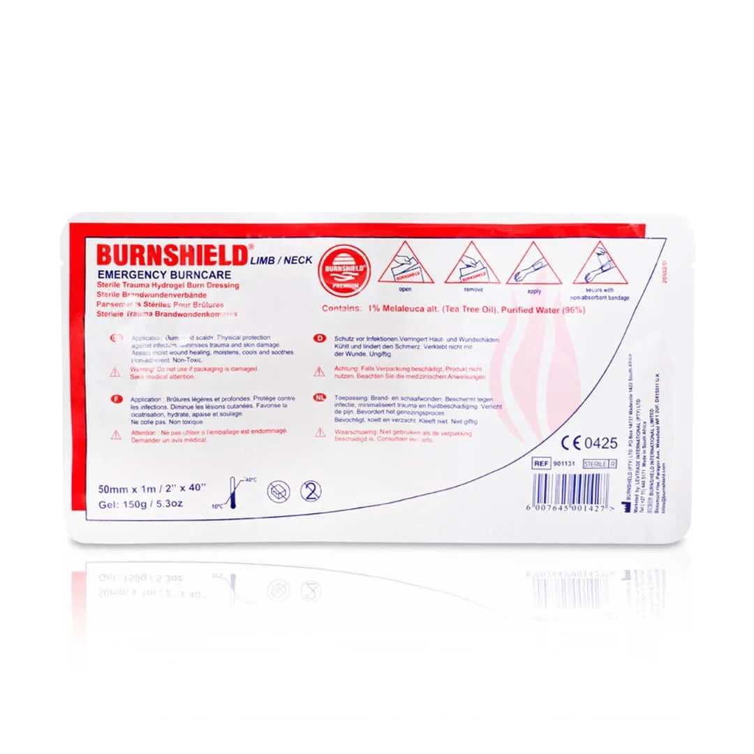 Burnshield Yanık Örtüleri Hdrojel  - 50 mm x 1 mt 150 g jel