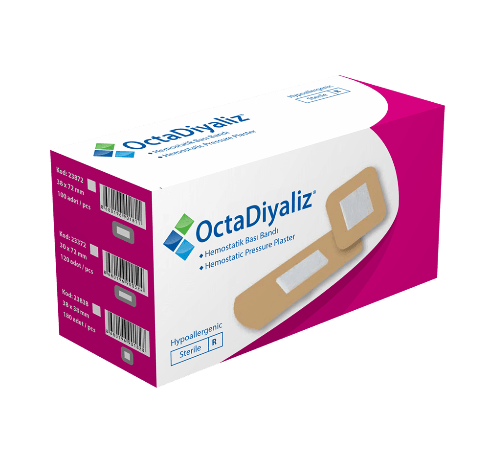 OctaDiyaliz Hemostatik Bası Bandı