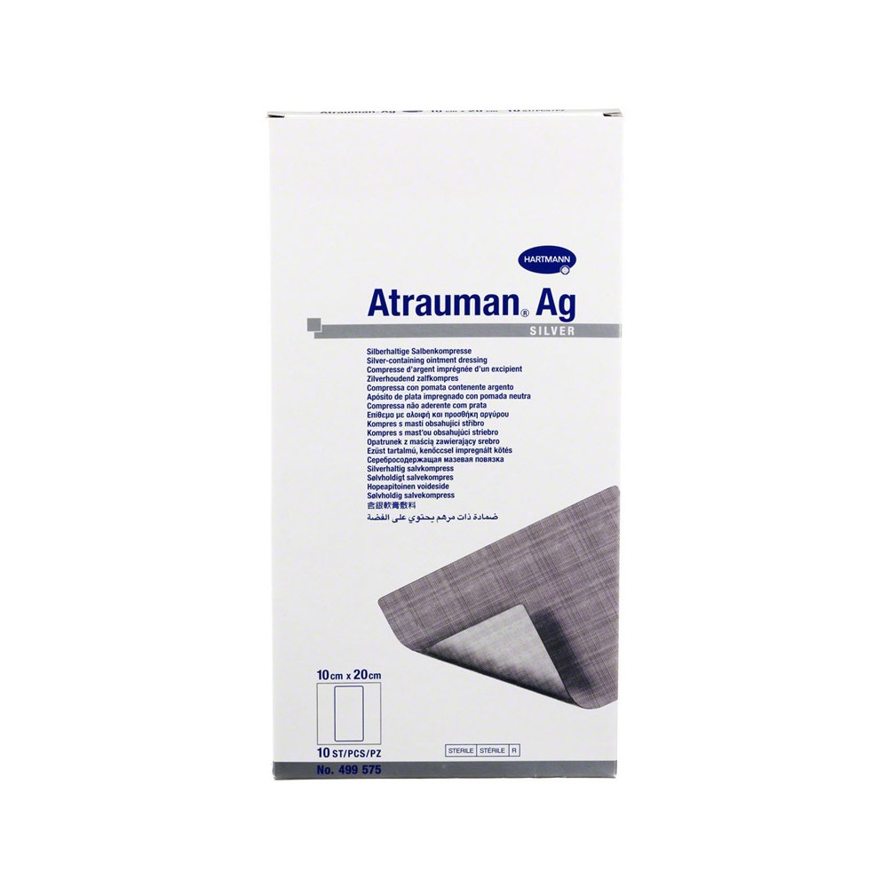 Atrauman AG Gümüş İçerikli Tül Yara Örtüsü - 10 cm x 20 cm