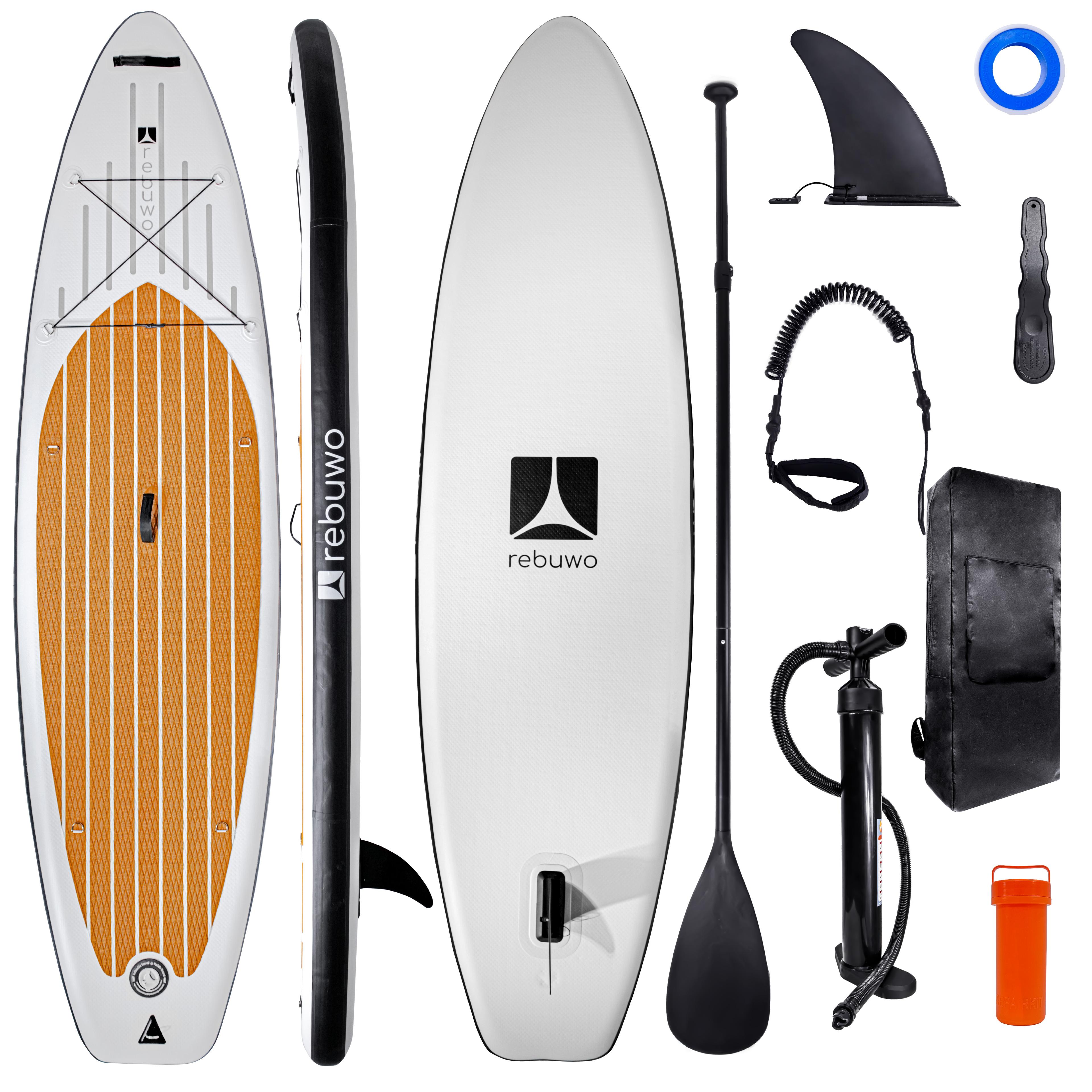 Rebuwo Sup Şişme Sörf Tahtası Stand Up Paddle Board 82*320*15 Cm 