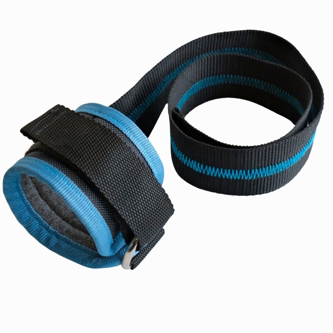 Rebuwo Ayarlanabilir Ayak/Bilek Ağırlık Kayışı – Fitness & Egzersiz İçin D-Halkalı Çekiş Askısı (2’li Set)