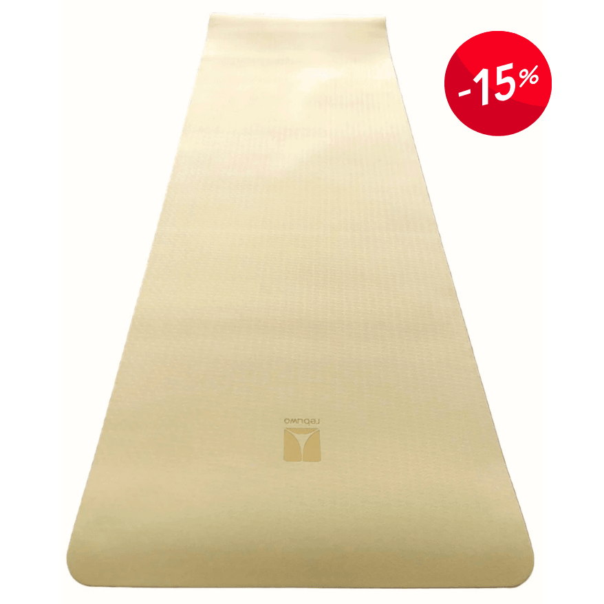 Rebuwo Çift Taraflı Armonia Yoga Pilates Matı 6mm Kaymaz Hafif Taşınabilir – Yeşil & Krem