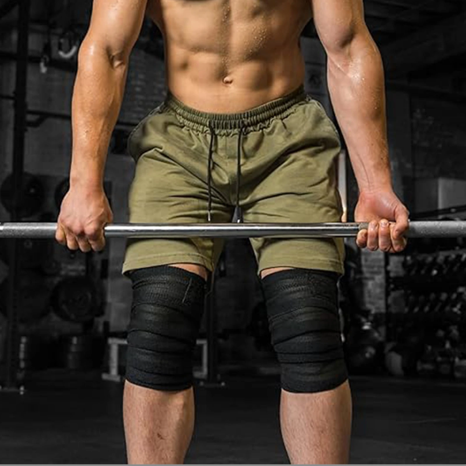 Rebuwo Fitness Knee Wraps Pro Knee Wraps