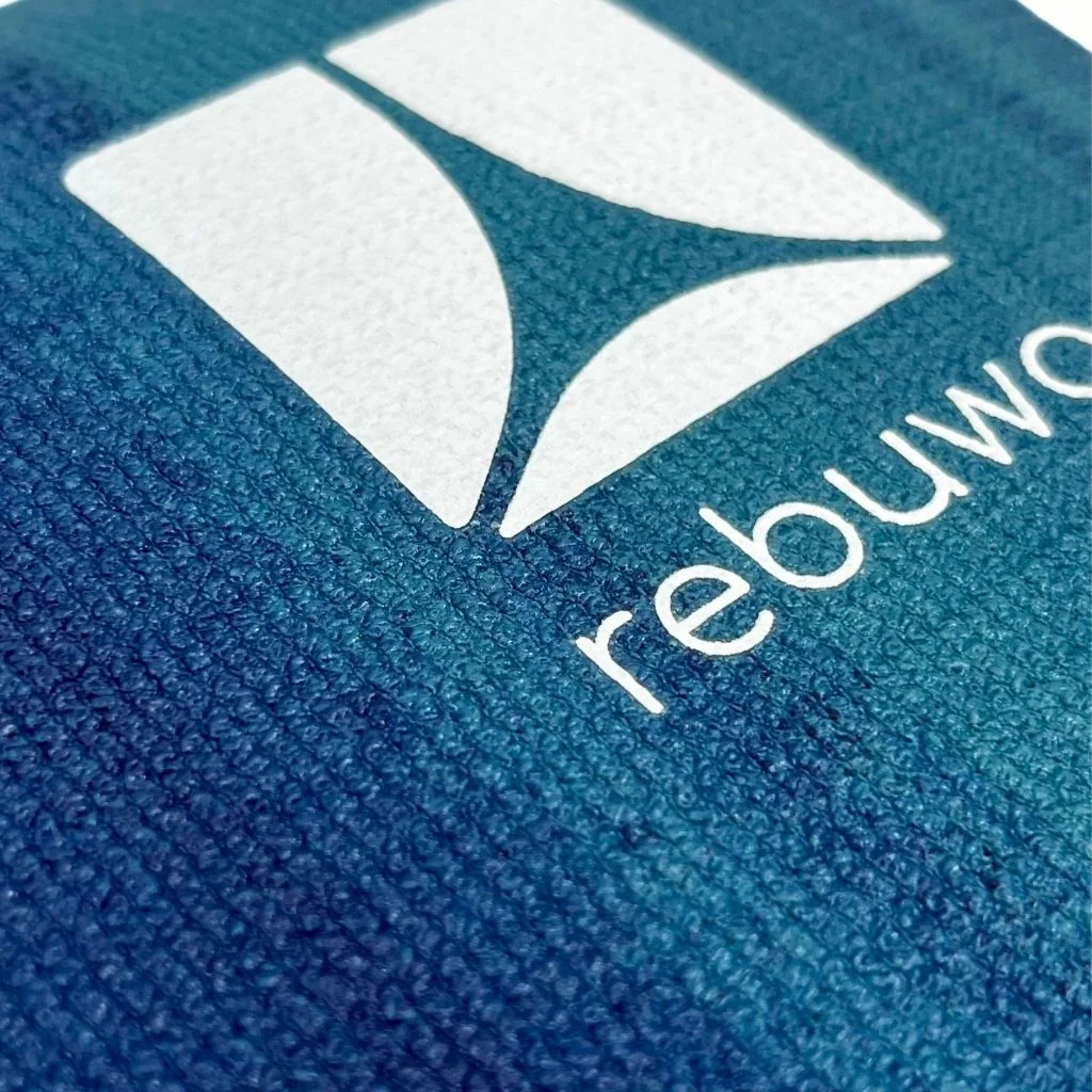 (OUTLET) Rebuwo PER Yoga Matı Mavi 5mm, Ekolojik Fitness Matı, Kaydırmaz, Blue, Non-Slip & Sustainable