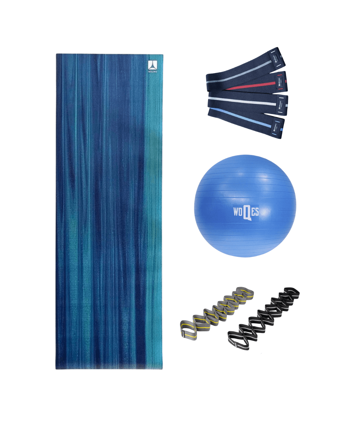 Per Yoga Mat 5mm Direnç Band Seti