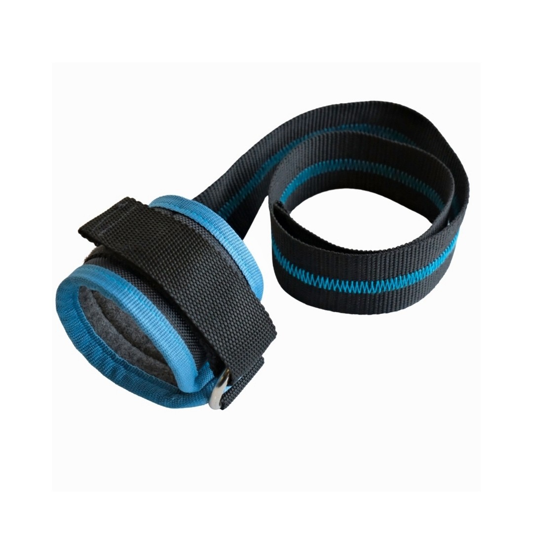 Rebuwo 3'lü Fitness Seti | Halter Kemeri(90 cm) + Ayak/Bilek Kayışı + Cable Ayak Çekiş Aparatı