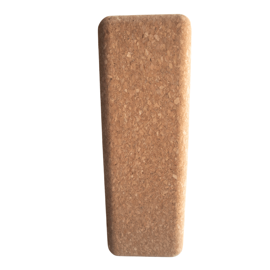 Rebuwo Doğal Mantar Yoga Bloğu, Ekstra Destek ve Stabilite, Natural Cork Yoga Block,Eco-Friendly