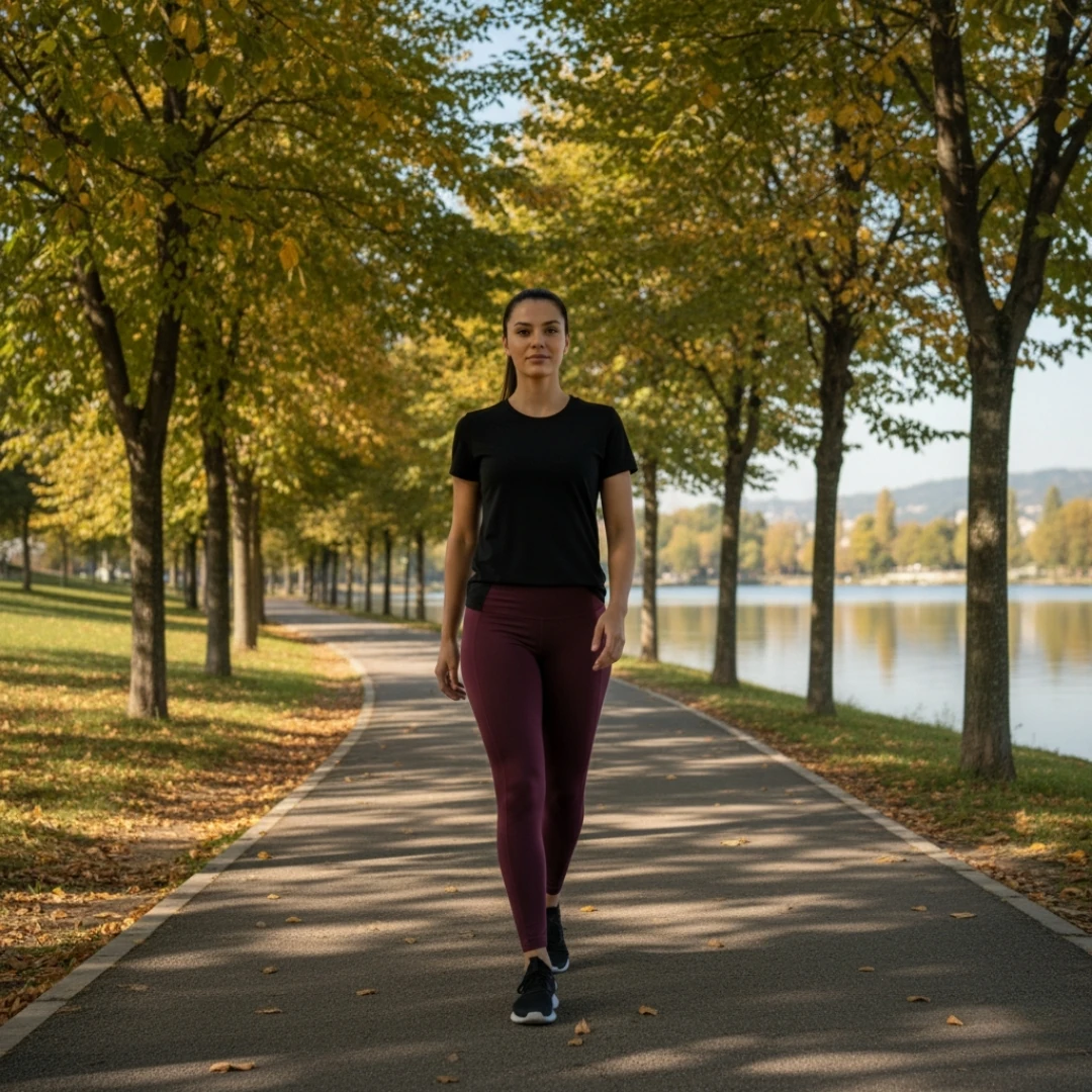 Rebuwo Kadın %100 Pamuk Siyah Tshirt - Bisiklet Yaka, Kısa Kollu, Nefes Alabilen Kumaş