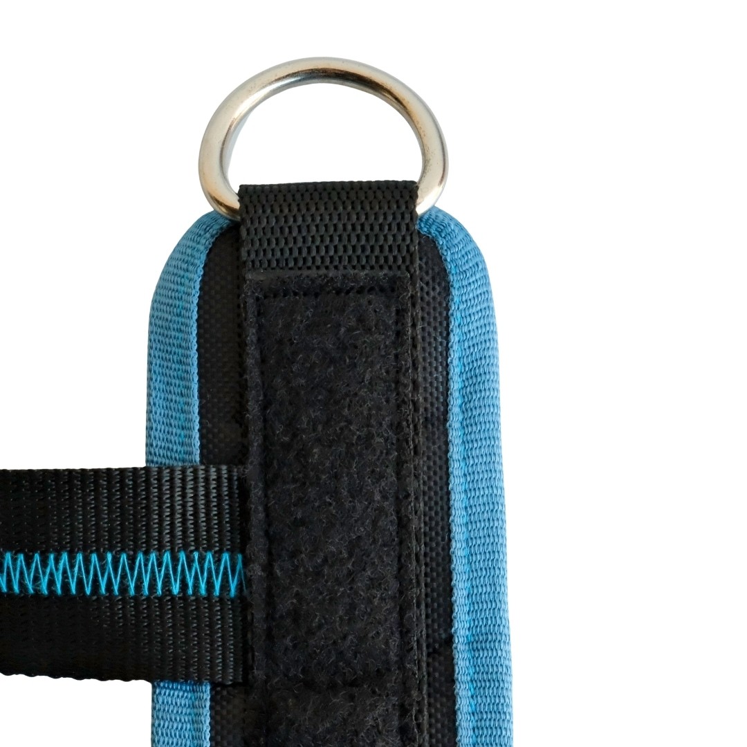 Rebuwo Ayarlanabilir Ayak/Bilek Ağırlık Kayışı – Fitness & Egzersiz İçin D-Halkalı Çekiş Askısı (2’li Set)