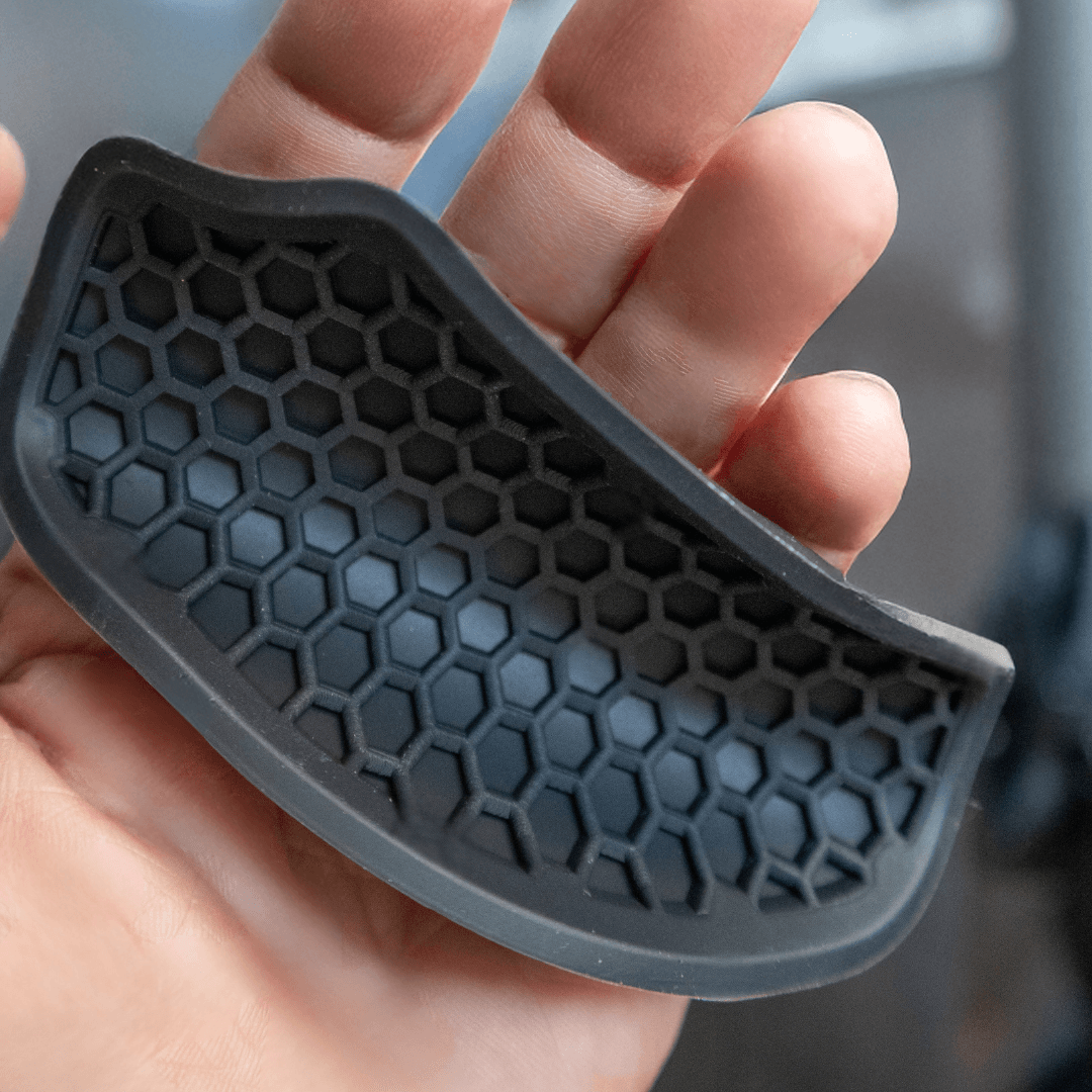 Rebuwo Siyah Deadlift Ağırlık Tutuş Aparatı – Kaymaz Fat Grip & Eldiven Olmadan Ergonomik Kavrama