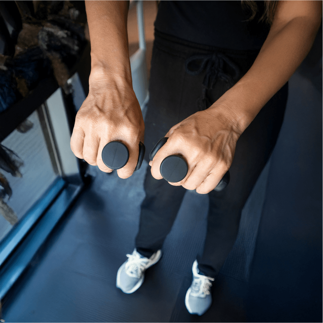 Rebuwo Siyah Deadlift Ağırlık Tutuş Aparatı – Kaymaz Fat Grip & Eldiven Olmadan Ergonomik Kavrama